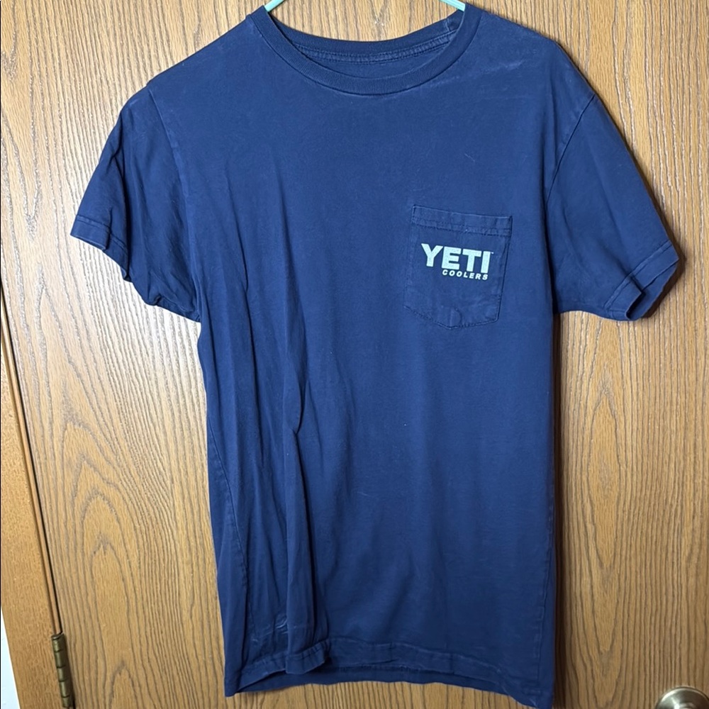 YETI Men's Blue T-Shirt